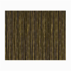 Stylish Golden Strips Small Glasses Cloth (2-side) by gatterwe