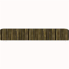 Stylish Golden Strips Small Bar Mats by gatterwe