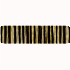 Stylish Golden Strips Large Bar Mats