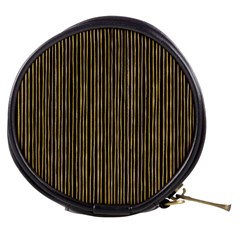 Stylish Golden Strips Mini Makeup Bags by gatterwe