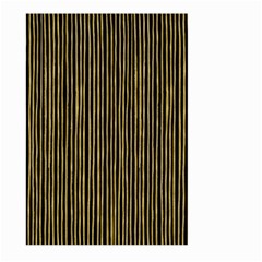 Stylish Golden Strips Large Garden Flag (two Sides) by gatterwe