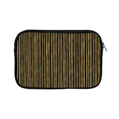 Stylish Golden Strips Apple Ipad Mini Zipper Cases by gatterwe