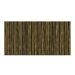 Stylish Golden Strips Satin Wrap by gatterwe