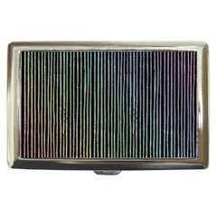 Stylish Rainbow Strips Cigarette Money Cases by gatterwe