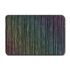 Stylish Rainbow Strips Small Doormat  by gatterwe