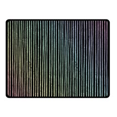 Stylish Rainbow Strips Fleece Blanket (small) by gatterwe