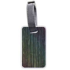 Stylish Rainbow Strips Luggage Tags (one Side)  by gatterwe