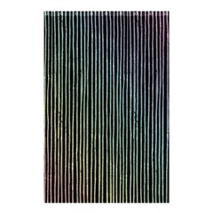 Stylish Rainbow Strips Shower Curtain 48  X 72  (small)  by gatterwe