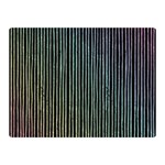 Stylish Rainbow Strips Double Sided Flano Blanket (Mini)  35 x27  Blanket Front