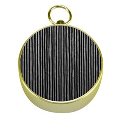 Stylish Silver Strips Gold Compasses by gatterwe