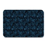 Blue Flower Glitter Look Plate Mats 18 x12  Plate Mat