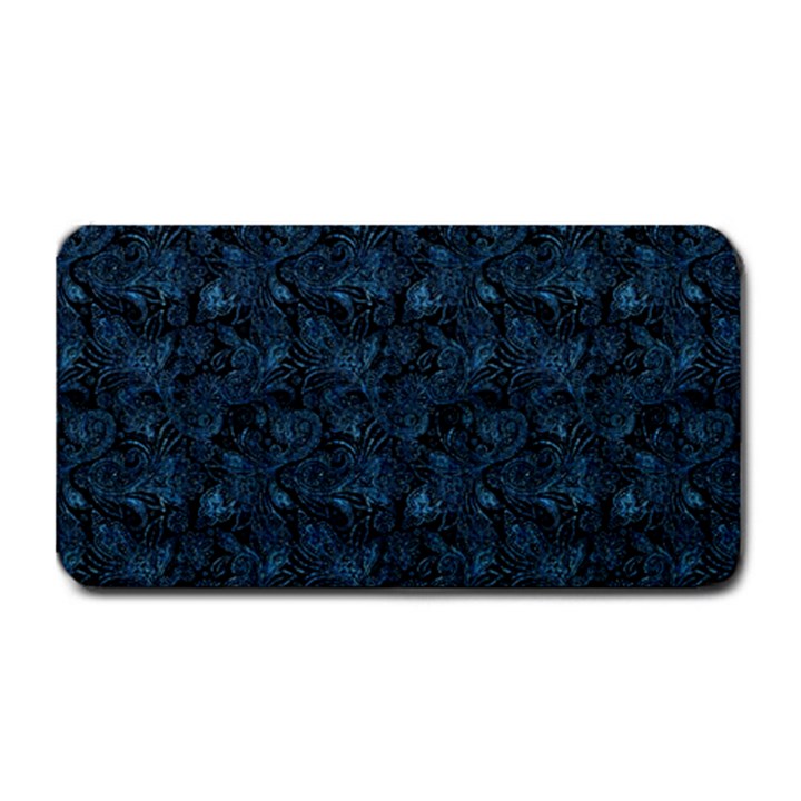 Blue Flower Glitter Look Medium Bar Mats