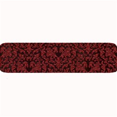 Red Glitter Look Floral Large Bar Mats by gatterwe