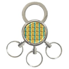 Peeled Paint Texture                               3-ring Key Chain