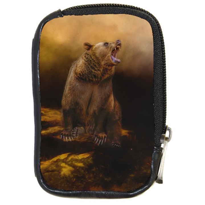 Roaring Grizzly Bear Compact Camera Cases