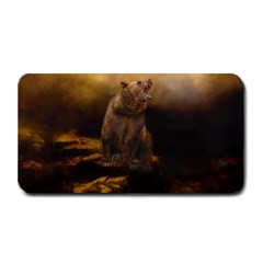 Roaring Grizzly Bear Medium Bar Mats