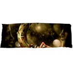 Steampunk Lady  In The Night With Moons Body Pillow Case Dakimakura (Two Sides) Back