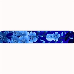 Floral Design, Cherry Blossom Blue Colors Small Bar Mats