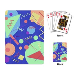 Memphis #42 Playing Card by RockettGraphics