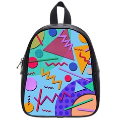 Memphis #10 School Bag (small) by RockettGraphics