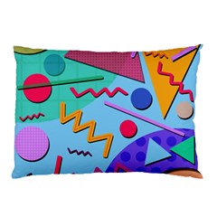 Memphis #10 Pillow Case (two Sides) by RockettGraphics