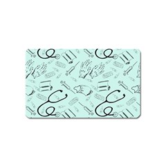 Pattern Medicine Seamless Medical Magnet (name Card) by Nexatart