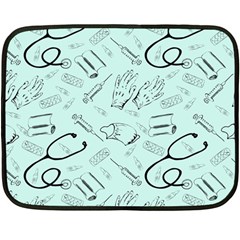 Pattern Medicine Seamless Medical Double Sided Fleece Blanket (mini)  by Nexatart