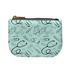 Pattern Medicine Seamless Medical Mini Coin Purses by Nexatart