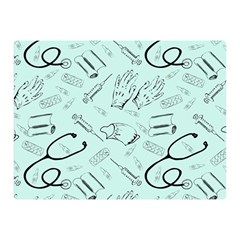 Pattern Medicine Seamless Medical Double Sided Flano Blanket (mini)  by Nexatart