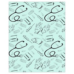 Pattern Medicine Seamless Medical Drawstring Bag (small) by Nexatart