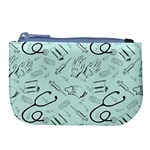 Pattern Medicine Seamless Medical Large Coin Purse Front