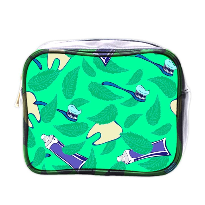 Pattern Seamless Background Desktop Mini Toiletries Bags