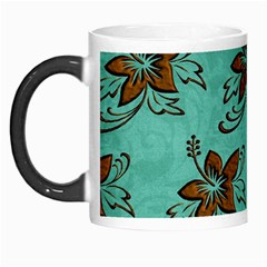 Chocolate Background Floral Pattern Morph Mugs by Nexatart