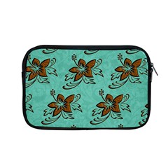 Chocolate Background Floral Pattern Apple MacBook Pro 13  Zipper Case