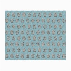 Texture Background Beige Grey Blue Small Glasses Cloth by Nexatart