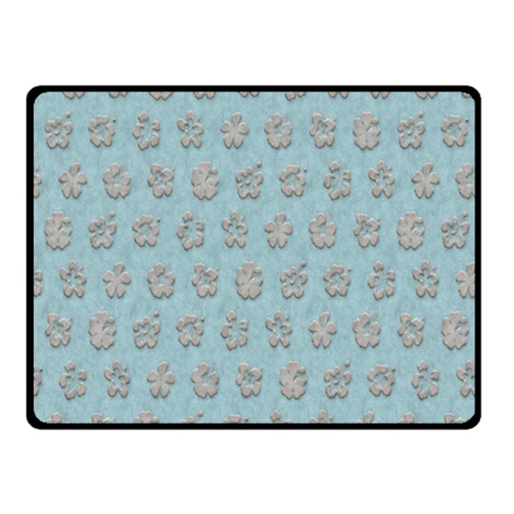 Texture Background Beige Grey Blue Fleece Blanket (Small)