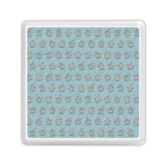 Texture Background Beige Grey Blue Memory Card Reader (square) 