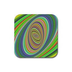 Ellipse Background Elliptical Rubber Coaster (square)  by Nexatart