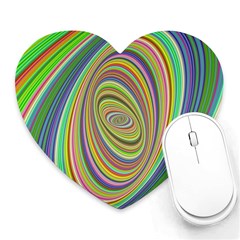 Ellipse Background Elliptical Heart Mousepads by Nexatart