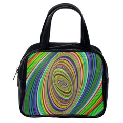 Ellipse Background Elliptical Classic Handbags (one Side) by Nexatart