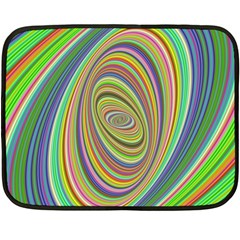 Ellipse Background Elliptical Fleece Blanket (mini) by Nexatart