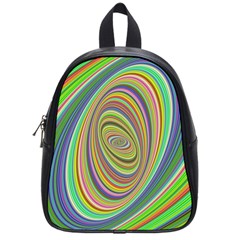 Ellipse Background Elliptical School Bag (small) by Nexatart