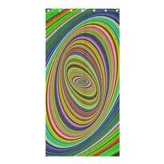 Ellipse Background Elliptical Shower Curtain 36  X 72  (stall)  by Nexatart