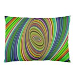 Ellipse Background Elliptical Pillow Case (Two Sides) Front