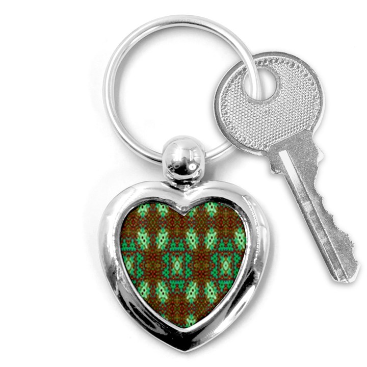 Art Design Template Decoration Key Chains (Heart) 