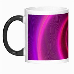 Pink Background Neon Neon Light Morph Mugs by Nexatart