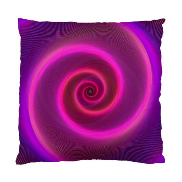 Pink Background Neon Neon Light Standard Cushion Case (One Side)