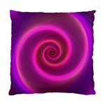 Pink Background Neon Neon Light Standard Cushion Case (Two Sides) Front