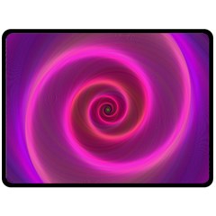 Pink Background Neon Neon Light Fleece Blanket (large)  by Nexatart