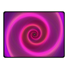 Pink Background Neon Neon Light Fleece Blanket (small) by Nexatart